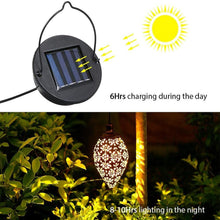 Load image into Gallery viewer, Solar Light LED Lantern Garland Waterproof Hanging Outdoor Fairy Light
