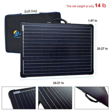 Load image into Gallery viewer, ACOPower Plk 120W Portable Solar Panel Kit, Lightweight Briefcase with
