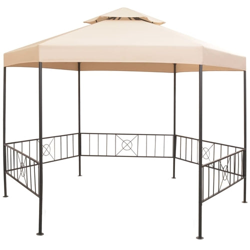 Garden Gazebo 10.6'x9'x8.7' Anthracite