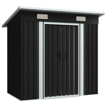 Load image into Gallery viewer, Garden Shed Anthracite Steel
