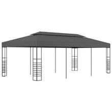 Load image into Gallery viewer, Garden Gazebo Powder-Coated Steel 118.1&quot;x157.4&quot;x106.2&quot; White
