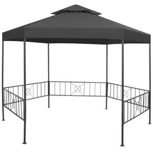 Load image into Gallery viewer, Garden Gazebo 10.6&#39;x9&#39;x8.7&#39; Anthracite
