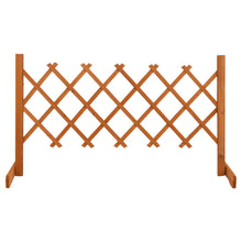 Load image into Gallery viewer, Garden Trellis Fence Orange 47.2&quot;x23.6&quot; Solid Firwood
