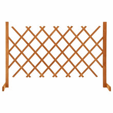 Load image into Gallery viewer, Garden Trellis Fence Orange 47.2&quot;x23.6&quot; Solid Firwood
