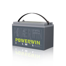 Load image into Gallery viewer, US POWERWIN 12.8V 100Ah 1280Wh Battery 2 Pack 2560Wh
