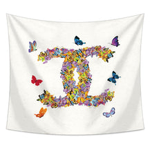 Load image into Gallery viewer, Artistic Butterfly Tapestry, Backdrop Tapestry, Modern Wall Art,
