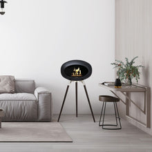 Load image into Gallery viewer, Tripod Indoor + Outdoor Ethanol Fireplace
