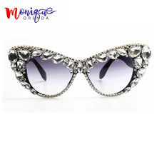 Load image into Gallery viewer, Hand designed bejeweled sunglasses - Sexikinis Swim
