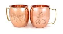 Load image into Gallery viewer, Moscow Mule Copper Mugs Set of 2
