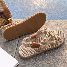 Load image into Gallery viewer, Braided Rope Sandals - Sexikinis Swim
