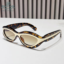 Load image into Gallery viewer, New Fashion Oval Cat Eye Sunglasses - Sexikinis Swim
