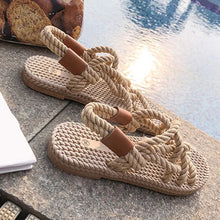 Load image into Gallery viewer, Braided Rope Sandals - Sexikinis Swim
