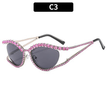 Load image into Gallery viewer, Designer Rhinestone Sunglasses - Sexikinis Swim
