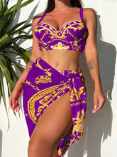 Load image into Gallery viewer, Lux three piece swimsuit summer 2024
