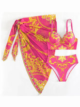 Load image into Gallery viewer, Lux three piece swimsuit summer 2024
