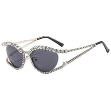 Load image into Gallery viewer, Designer Rhinestone Sunglasses - Sexikinis Swim
