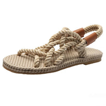 Load image into Gallery viewer, Braided Rope Sandals - Sexikinis Swim
