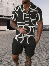 Load image into Gallery viewer, Men streetwear two piece Beach set - Sexikinis Swim
