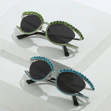 Load image into Gallery viewer, Designer Rhinestone Sunglasses - Sexikinis Swim
