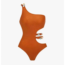 Load image into Gallery viewer, Tami Luxury One Shoulder one Piece swimsuit
