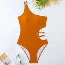 Load image into Gallery viewer, Tami Luxury One Shoulder one Piece swimsuit
