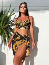 Load image into Gallery viewer, Lux three piece swimsuit summer 2024
