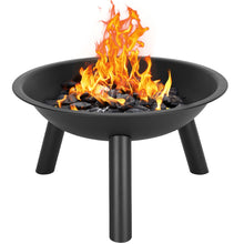 Load image into Gallery viewer, 22&quot; Iron Fire Pit Bowl for Home Garden
