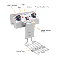 Load image into Gallery viewer, 1.7KW 12.5QT/11.8L Stainless Steel Faucet Single Tank Deep Fryer
