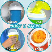 Load image into Gallery viewer, Slushy Maker Portable Travel Ice Cup Homemade Freeze Drinks Cup
