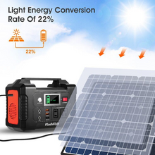 Load image into Gallery viewer, 200W Portable Power Station with 50W 18V Portable Solar Panel
