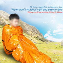 Load image into Gallery viewer, Outdoor Emergency Sleeping Bag Camping First Aid
