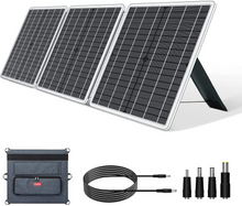 Load image into Gallery viewer, 60W 18V Portable Solar Panel Foldable Solar Charger with USB
