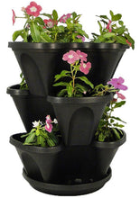 Load image into Gallery viewer, Nature&#39;s Distributing Stacking Planters - 3 Tier
