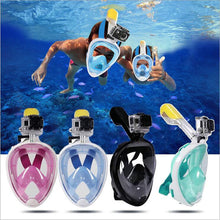 Load image into Gallery viewer, Diving Mask Scuba Mask Anti-Fog Equipment Green
