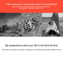 Load image into Gallery viewer, Outdoor Emergency Sleeping Bag Camping First Aid
