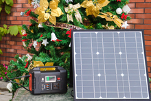 Load image into Gallery viewer, 200W Portable Power Station with 50W 18V Portable Solar Panel
