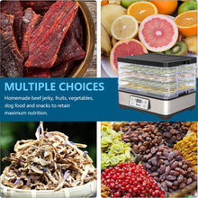 Load image into Gallery viewer, Large Drying Capacity Food Fruit  Dehydrator with 5pcs Movable Trays
