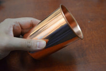 Load image into Gallery viewer, Handmade Genuine Copper Drinking Glass Cup
