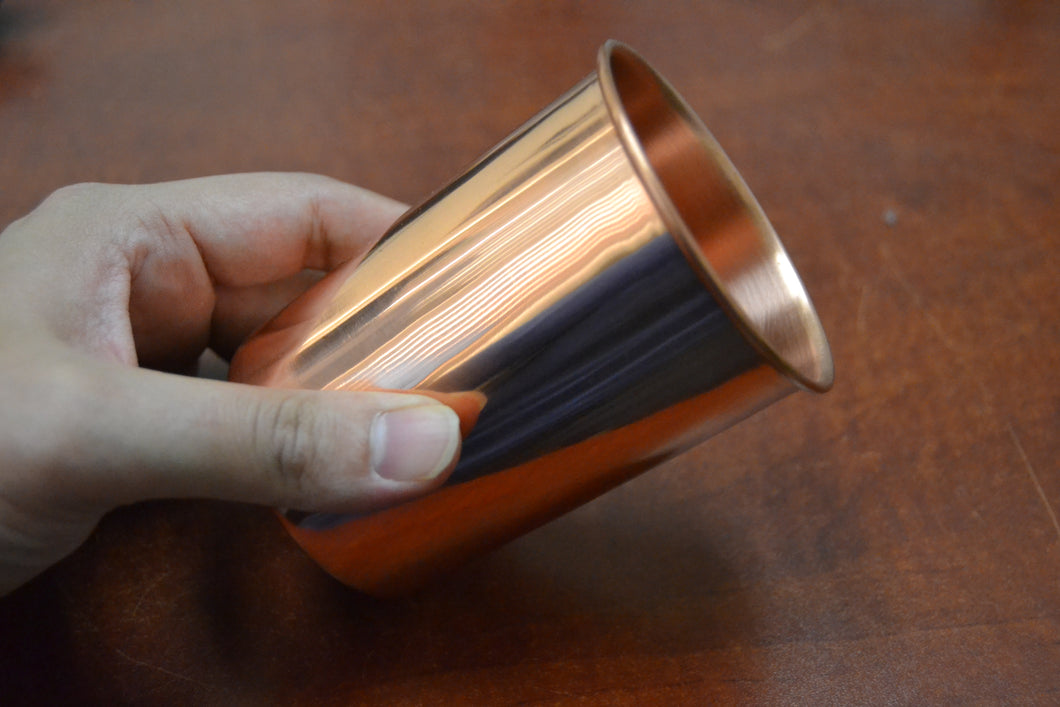 Handmade Genuine Copper Drinking Glass Cup