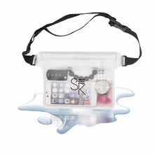 Load image into Gallery viewer, Waterproof Fanny pack beach bag for swimming
