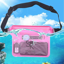 Load image into Gallery viewer, Waterproof Fanny pack beach bag for swimming
